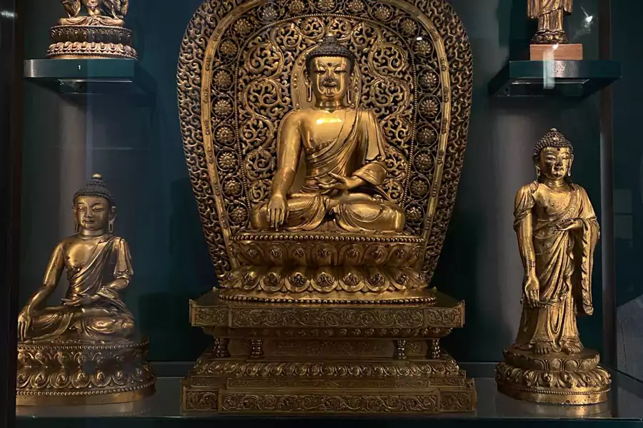 亚洲展馆的中国文物 亚洲展馆的中国文物