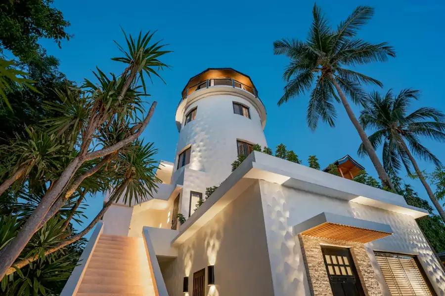 白色的 “光之屋”