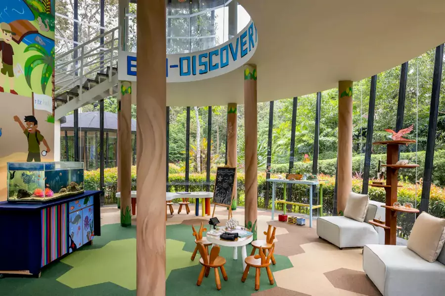 酒店的儿童俱乐部超贴心