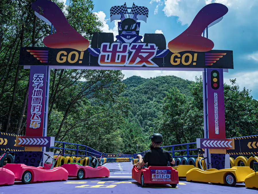 雪豹飞车就是 “陆地追风”