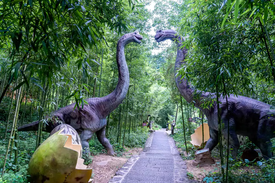 天子地山野乐园入口处
