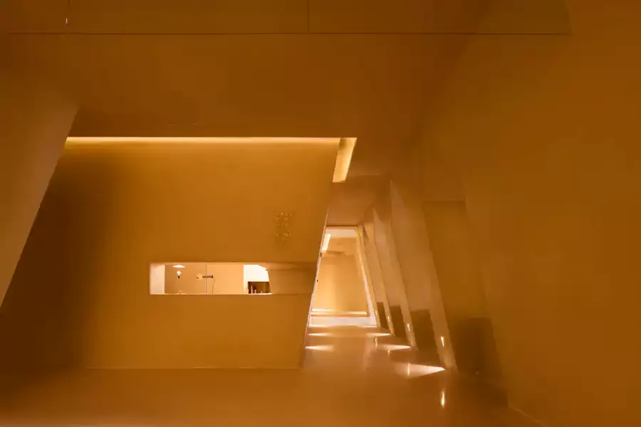 酒店的黄色走廊 酒店的黄色走廊