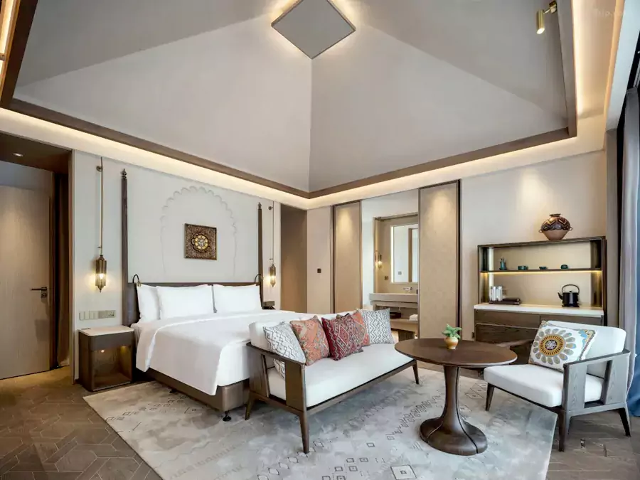 从四五十平起跳的房型,每一间都有专属敦煌主题 从四五十平起跳的房型,每一间都有专属敦煌主题