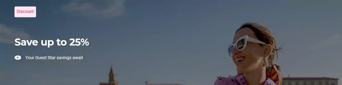 雅高Accor活动：预订2晚以上住宿可享75折优惠（2025/12/1前预订）