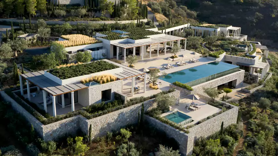 安缦卓熠落在半岛东海岸靠近波多河丽的山坡上 安缦卓熠落在半岛东海岸靠近波多河丽的山坡上