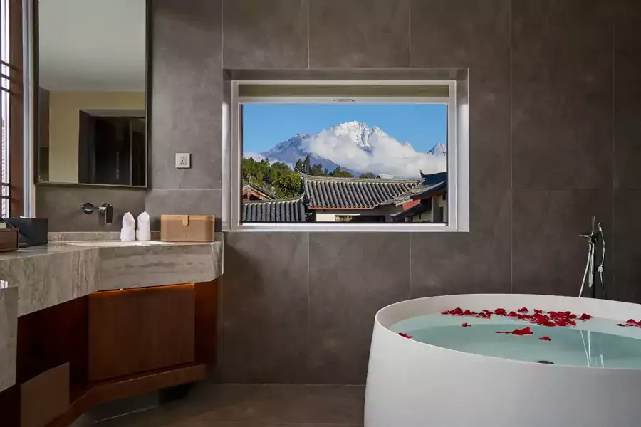 最抢手的要数雪山观景房 最抢手的要数雪山观景房