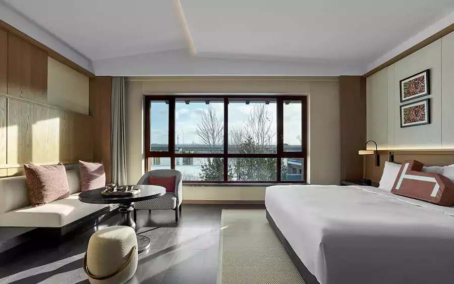 高级景观房，推开窗就是湿地或园林风光