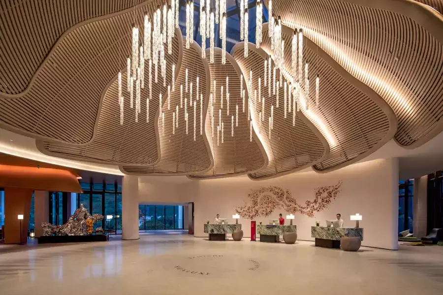 巨型缅栀花垂下的丝丝蕊灯 巨型缅栀花垂下的丝丝蕊灯