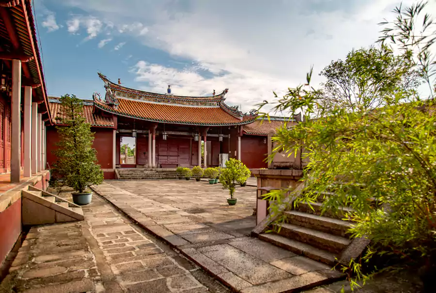 一进门就能感受到儒家文化的沉静 一进门就能感受到儒家文化的沉静
