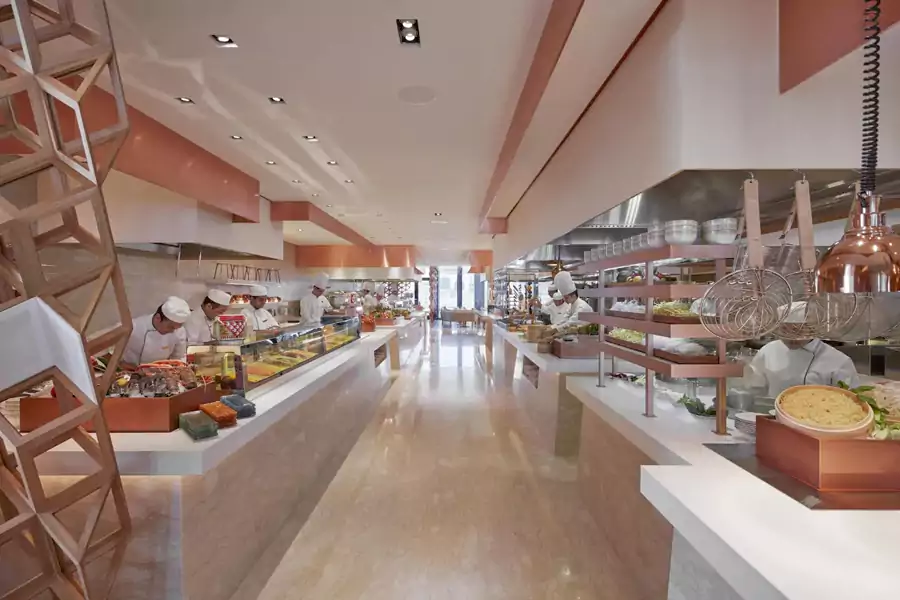 酒店的餐饮版图堪称多元