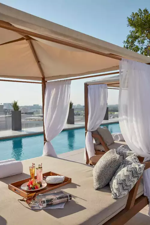 酒店的配套设施成了绝佳的休憩港湾