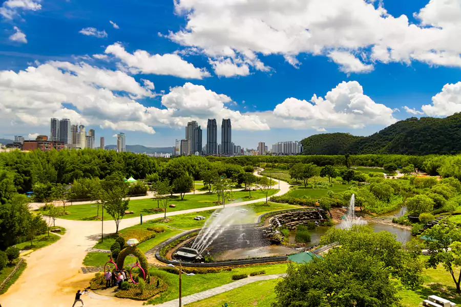 太和江国家庭院