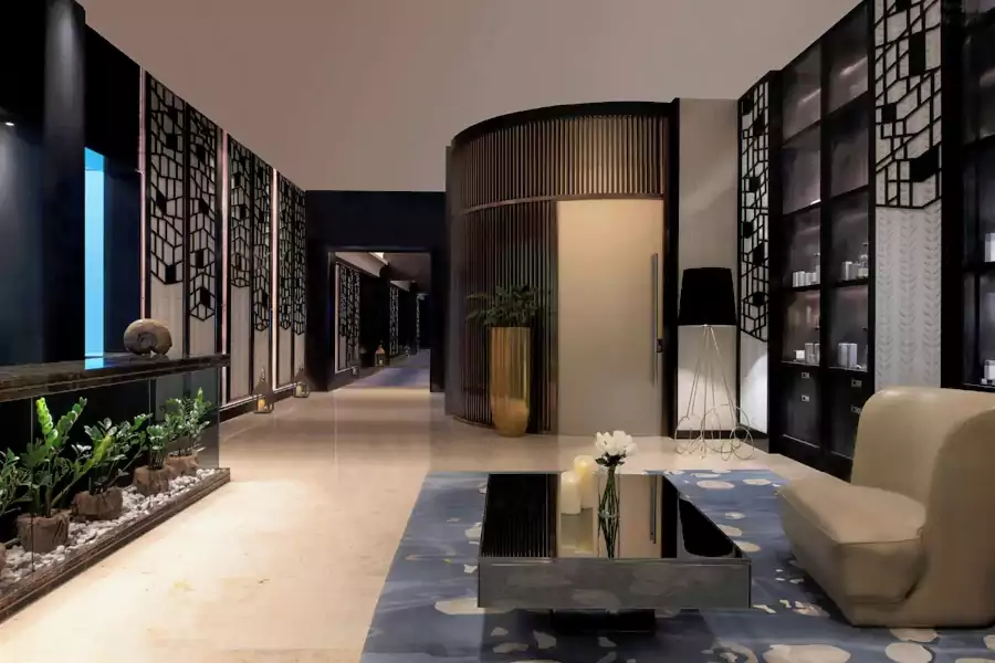 这种传统与现代交融的设计，贯穿了酒店的每一个角落