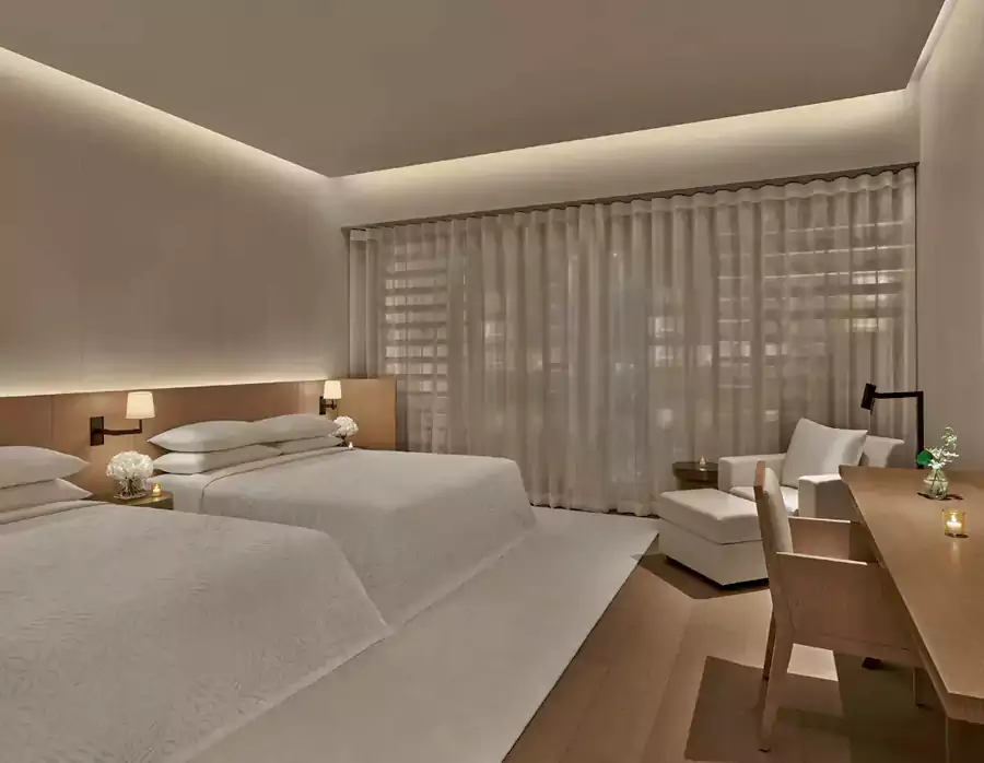 基础款的城景房约 40 平米 基础款的城景房约 40 平米