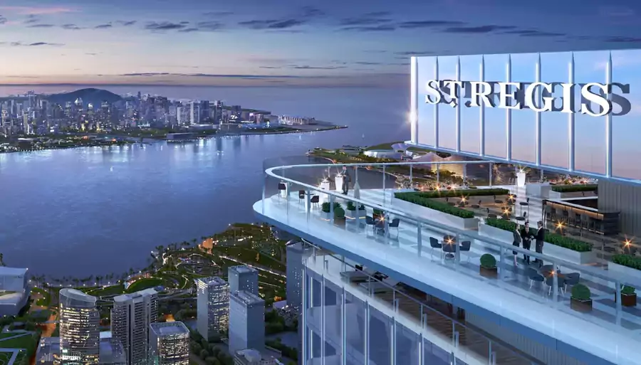 深圳前海华侨城瑞吉酒店的选址颇具匠心,落在宝安区的繁华核心 深圳前海华侨城瑞吉酒店的选址颇具匠心,落在宝安区的繁华核心