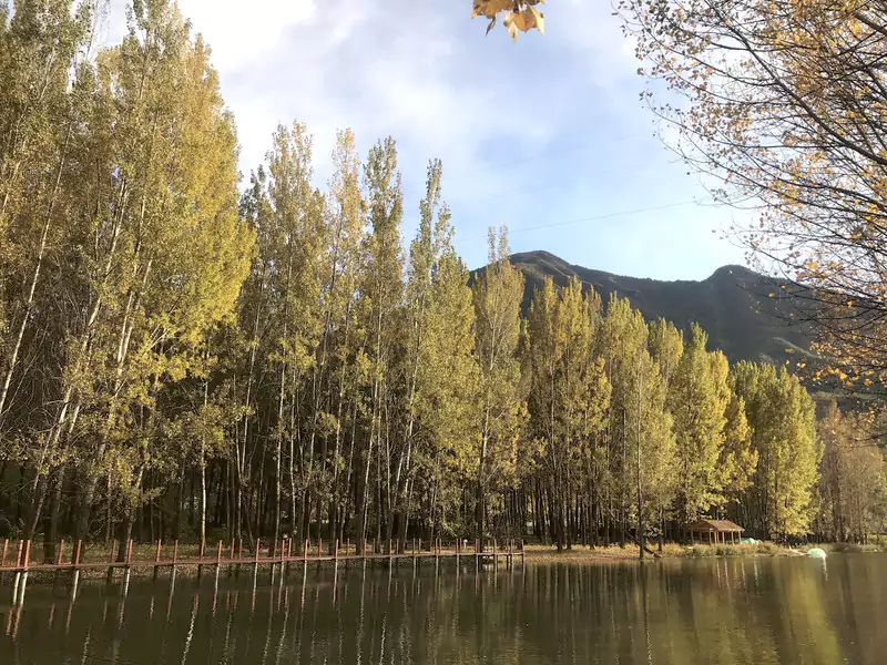 秋日的百里山水画廊 秋日的百里山水画廊