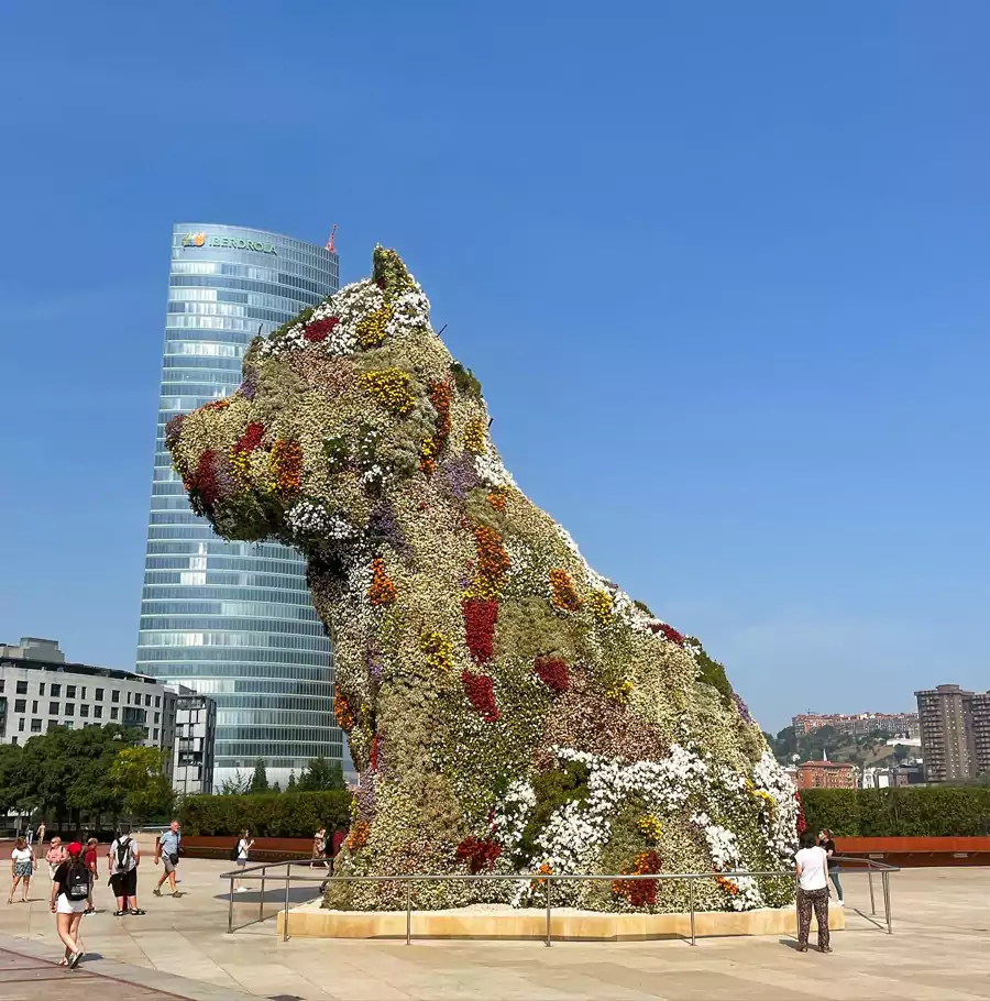 鲜花小狗 鲜花小狗