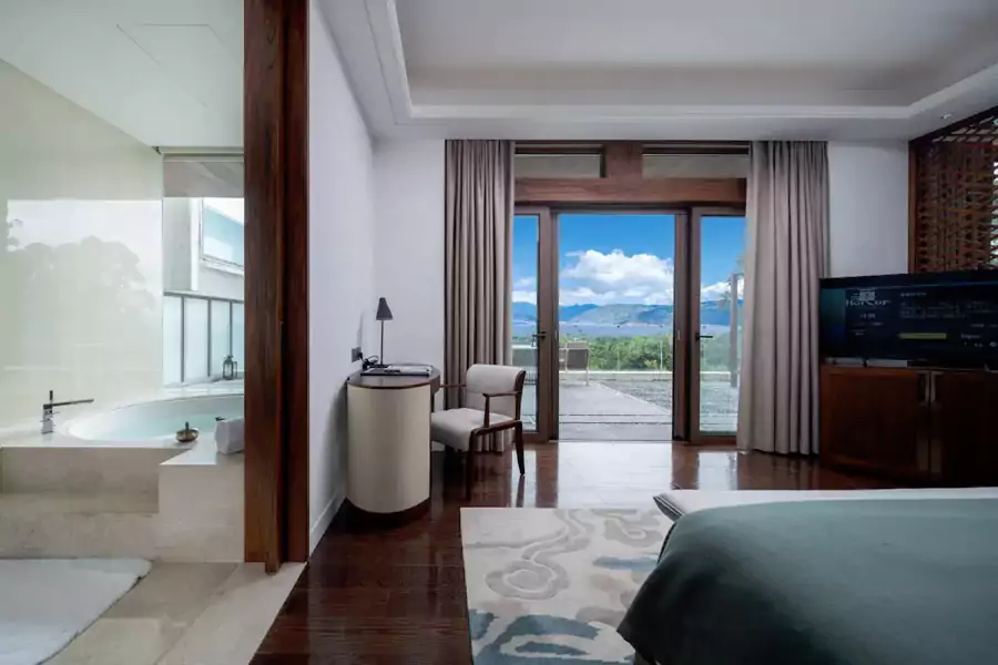 8 栋别墅合院,以白族传统院落为灵感 8 栋别墅合院,以白族传统院落为灵感