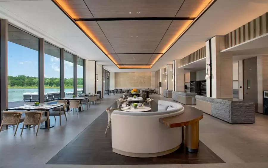 环湖而建的如是餐厅是味觉与视觉的双重盛宴 环湖而建的如是餐厅是味觉与视觉的双重盛宴