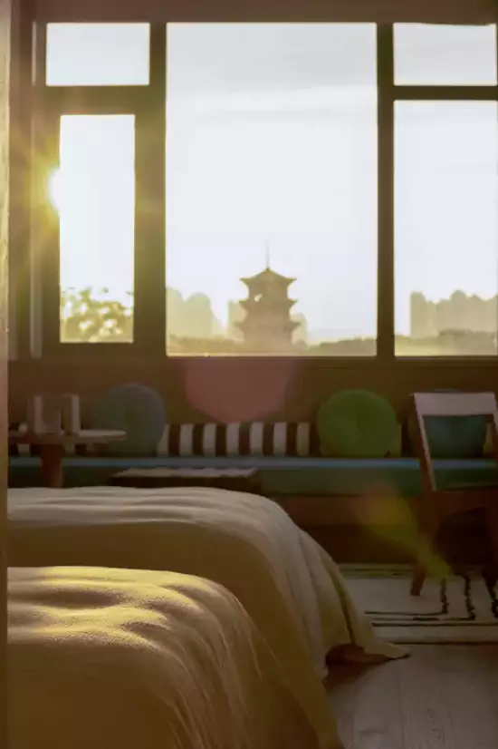 部分房型更是能直接眺望开元寺双塔