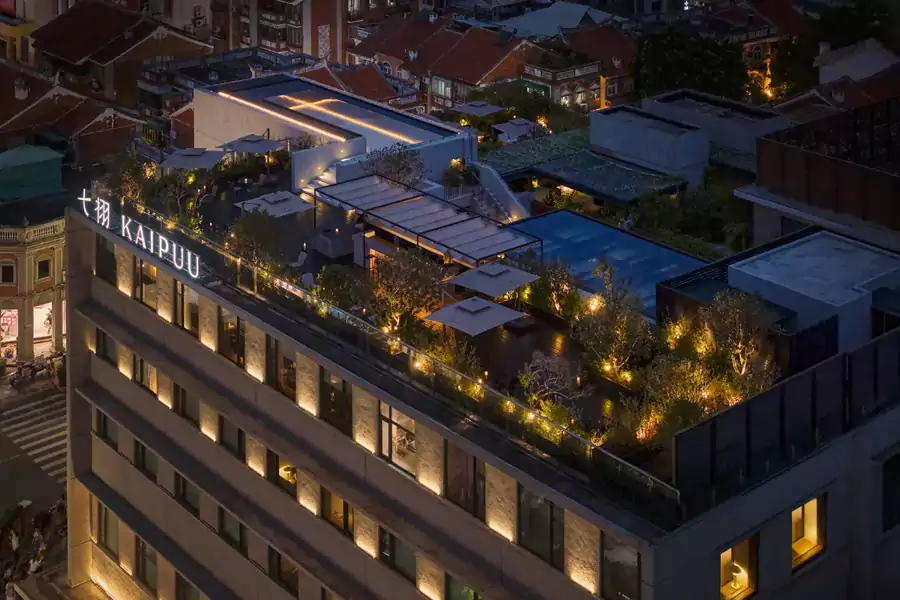 全天开放的天台更是宝藏打卡点