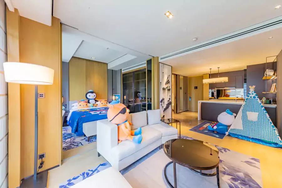 亲子二居套房和雅致一居套房是家庭出游的首选