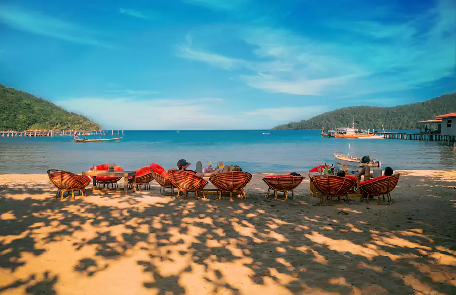 岛上十多个洁白沙滩各有韵味 岛上十多个洁白沙滩各有韵味