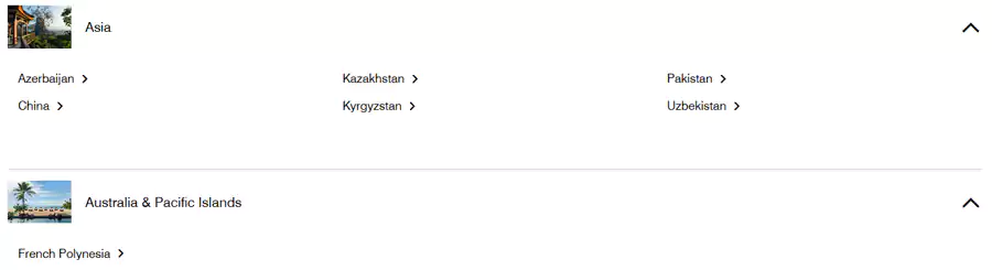 亚太区参与活动的只有:大中华区、阿塞拜疆、哈萨克斯坦、巴基斯坦、吉尔吉斯斯坦、乌兹别克斯坦、法属波利尼西亚。 亚太区参与活动的只有:大中华区、阿塞拜疆、哈萨克斯坦、巴基斯坦、吉尔吉斯斯坦、乌兹别克斯坦、法属波利尼西亚。