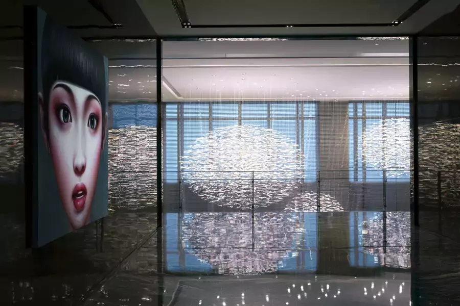 标志性油画《北京女孩》 标志性油画《北京女孩》