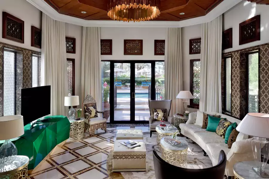 阿拉伯庭院则多了几分轻松惬意