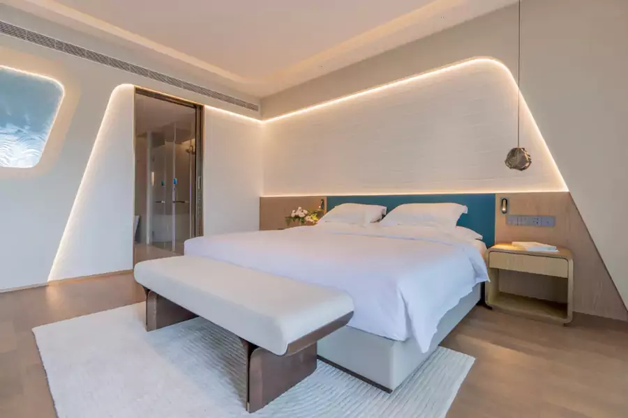 酒店设有 118 间客房