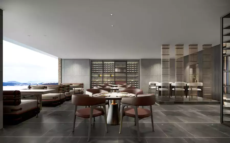 餐饮方面，中西自助餐品类丰富