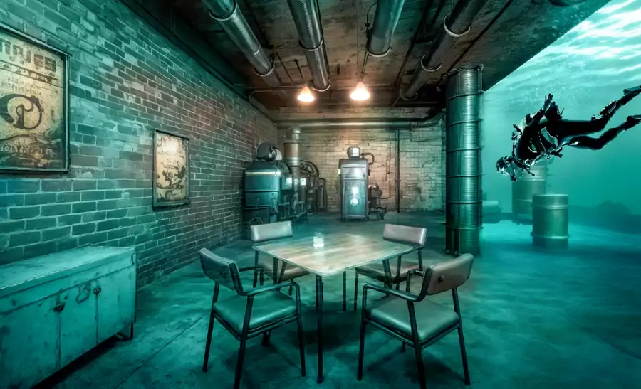 杭州建德水之极・潜水酒店早已把深海浪漫搬到了江南山水间