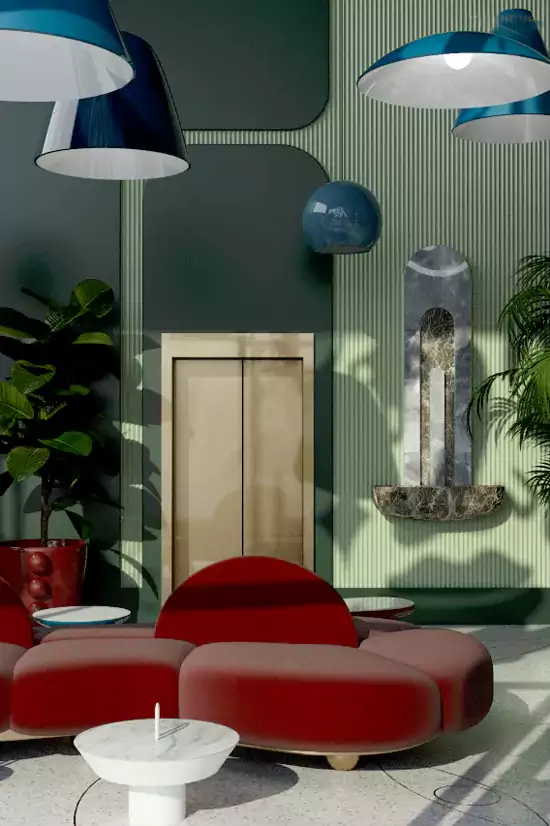 从进门的那一刻起,色彩就成了主角 从进门的那一刻起,色彩就成了主角