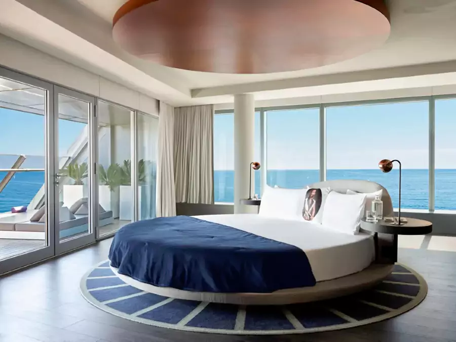 顶级套房拥有超大私人露台 顶级套房拥有超大私人露台