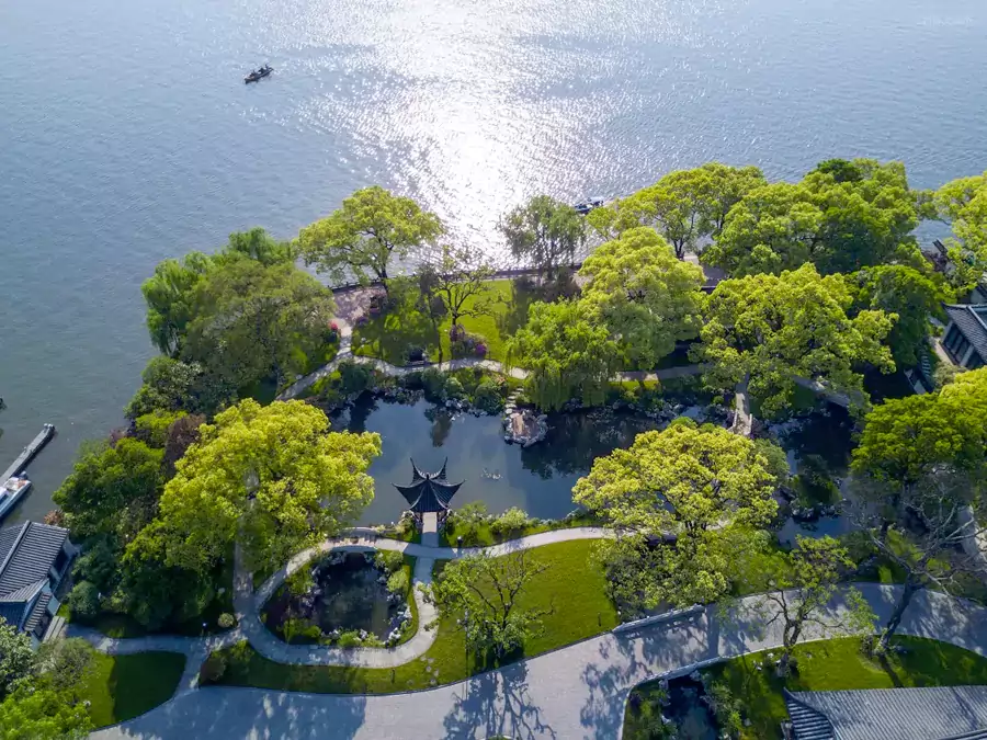 这里最早是南宋皇家御花园聚景园 这里最早是南宋皇家御花园聚景园