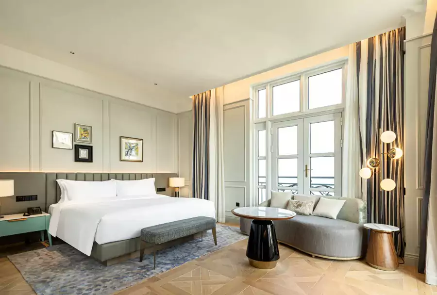 60% 以上的房型都能直面大海 60% 以上的房型都能直面大海