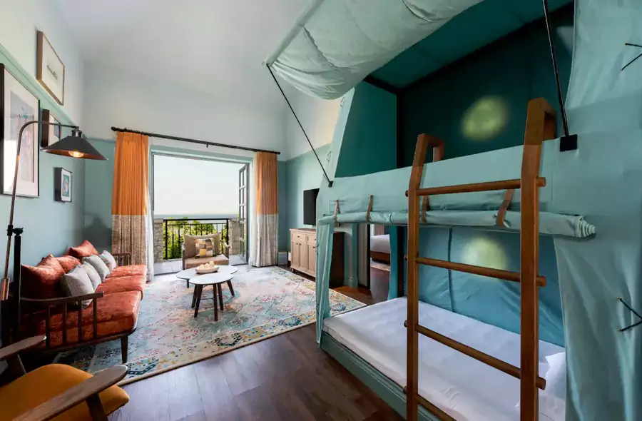 客房虽不如前两家大,却充满巧思 客房虽不如前两家大,却充满巧思