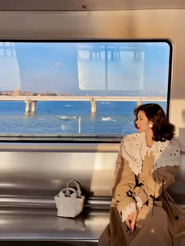 厦门的海上列车