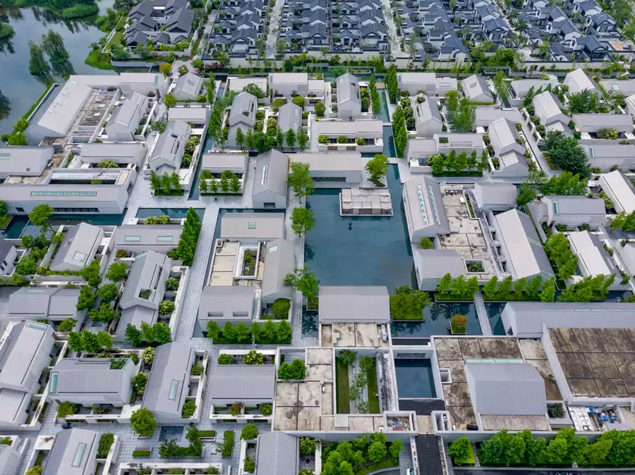 阿丽拉乌镇酒店以乌镇古典水乡村落为蓝本