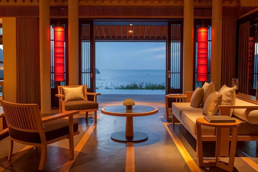 宽敞的公共区域与独立的私密空间兼备