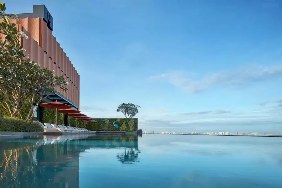 雅辰酒店把空中种树做到了极致 雅辰酒店把空中种树做到了极致