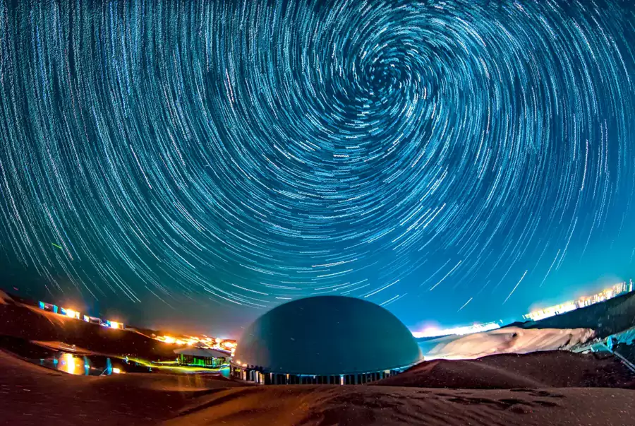 这里是真正的观星圣地，全年无遮挡