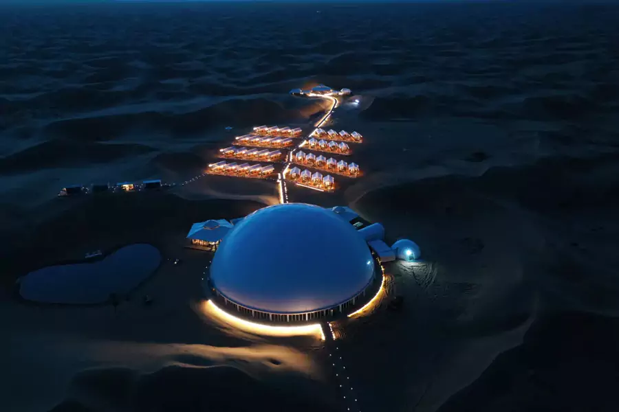 B 区的沙漠木屋则是另一番意境