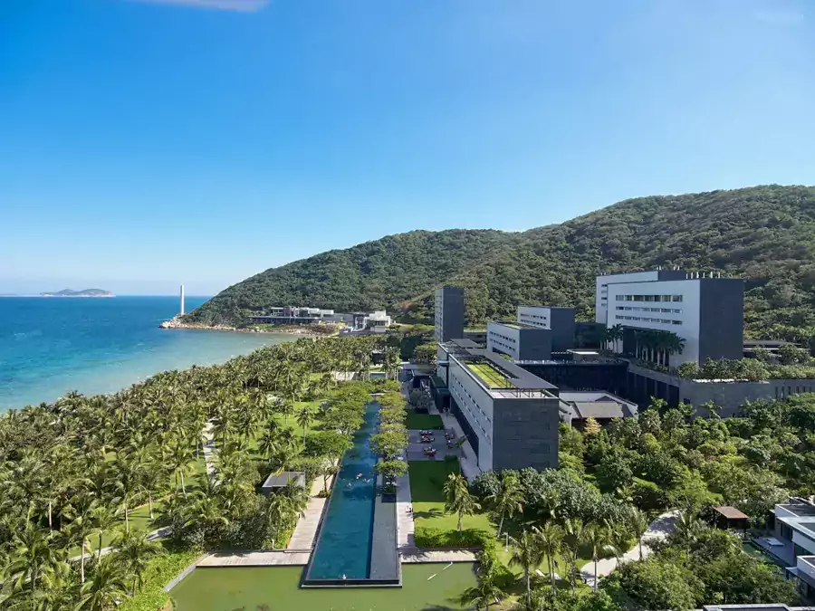 7 栋主楼高低错落