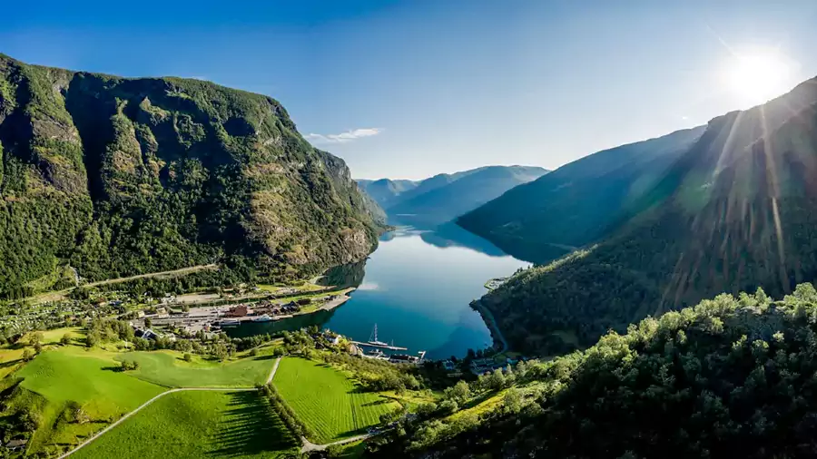 松恩峡湾 松恩峡湾