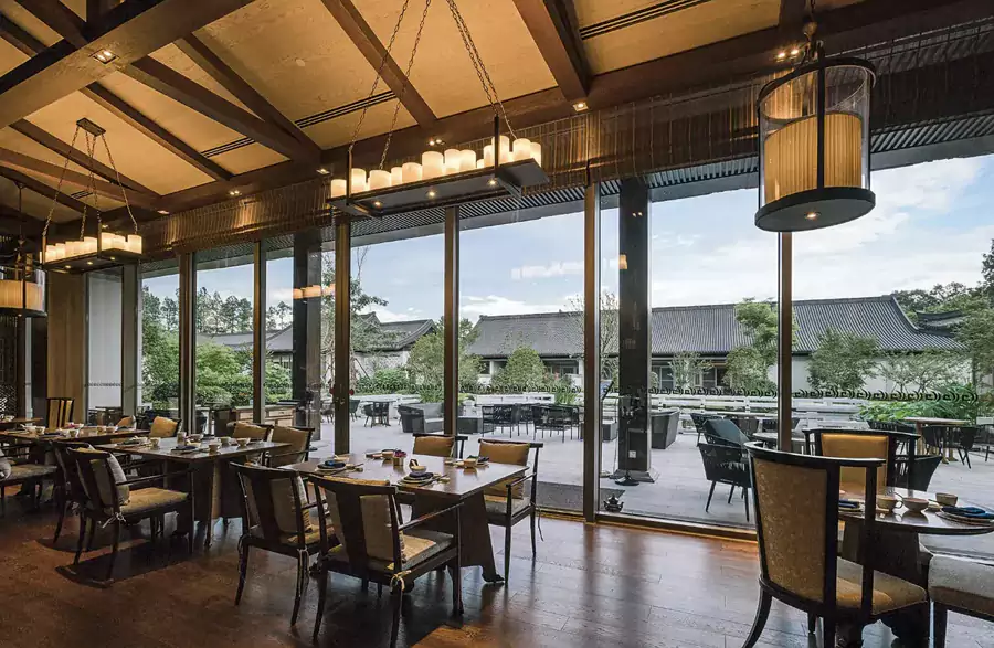 紫薇厅是大名鼎鼎的国宴餐厅 紫薇厅是大名鼎鼎的国宴餐厅