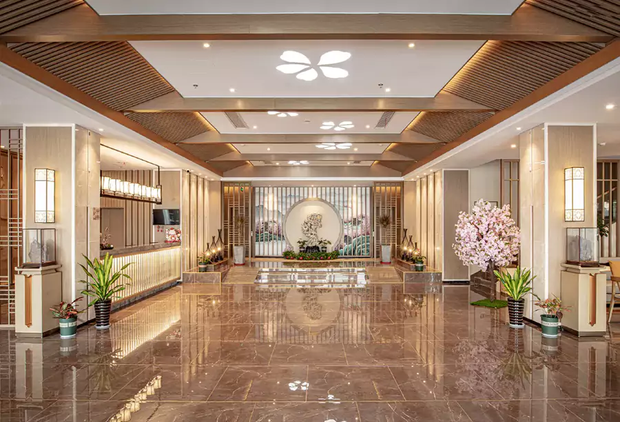 鼋头渚深处的无锡樱花山庄